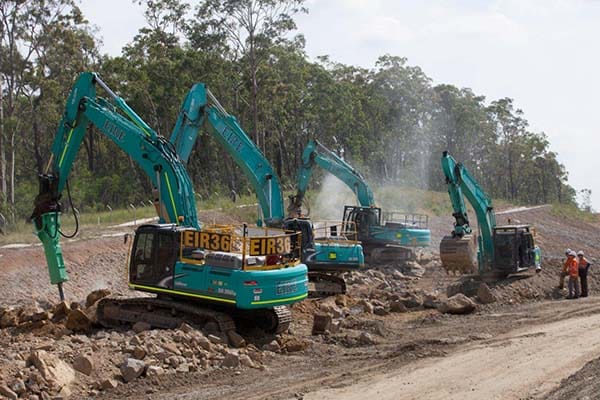 Image Something in the Eire 1 - Kobelco Excavators