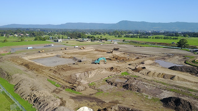 Image JBG Contractors Drone Footage 1 - Kobelco Excavators