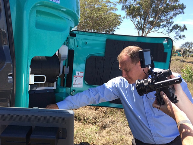 Image Sneak Peek SK135SR-5 Filming 1 - Kobelco Excavators